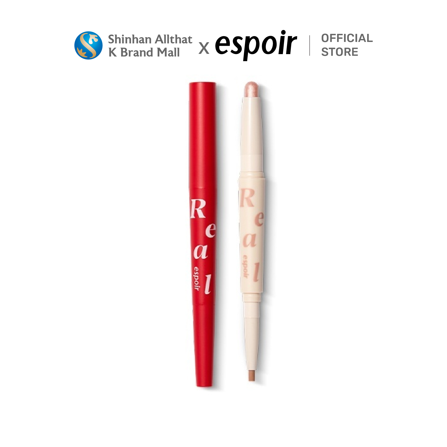 Bút Highlight Có Nhũ Lấp Lánh Tạo Hiệu Ứng Bling Espoir Real Eye Dual Stick 0.5gr