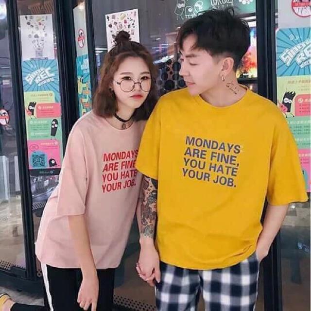 Áo thun tay lỡ form rộng