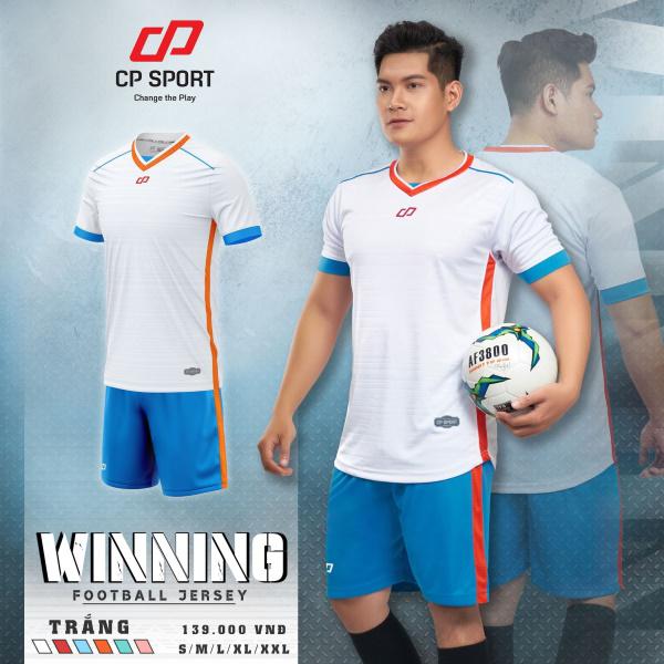 Quần áo đá banh không logo CP Winning - (thun lạnh,siêu nhẹ)