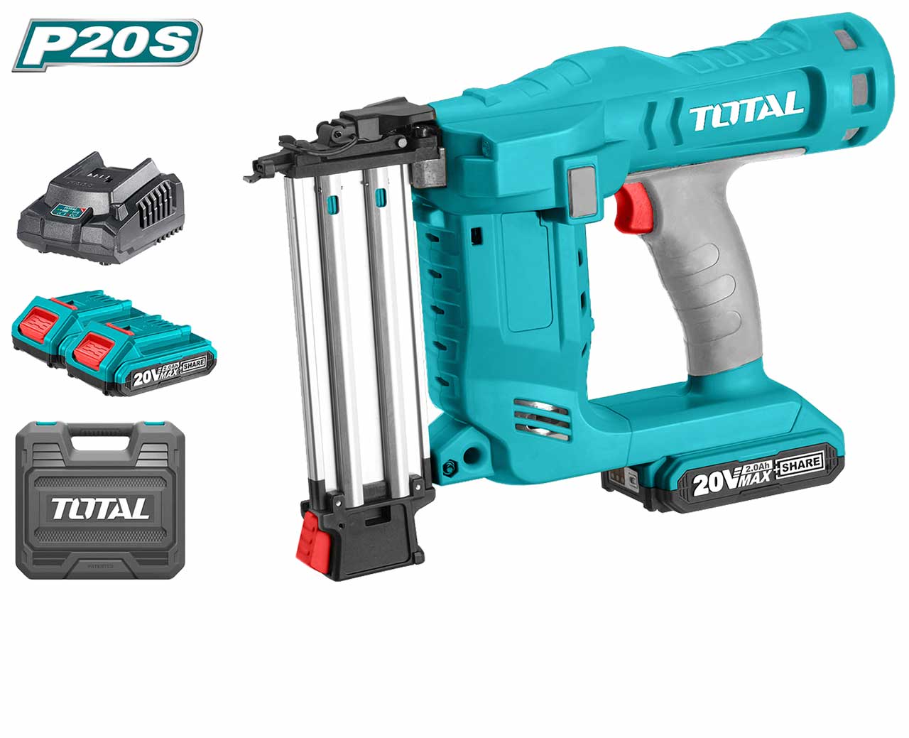 Máy bắn đinh dùng pin 20V Total TCBNLI2001