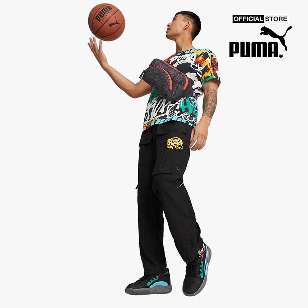 PUMA - Túi bao tử nam Basketball Waist 079206-04