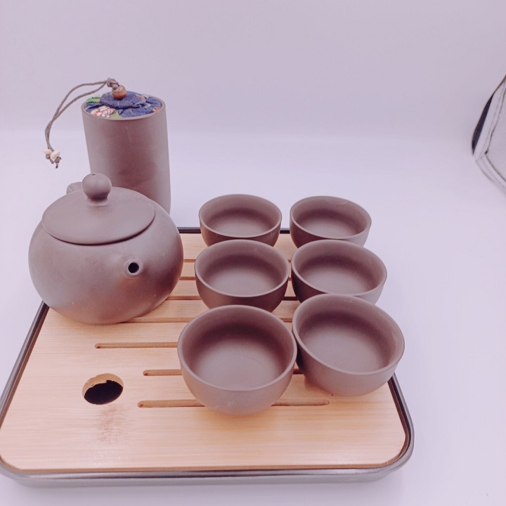Bộ Bình Trà Tử Sa Có Túi Đựng Đi Du Lịch Tiện Lợi