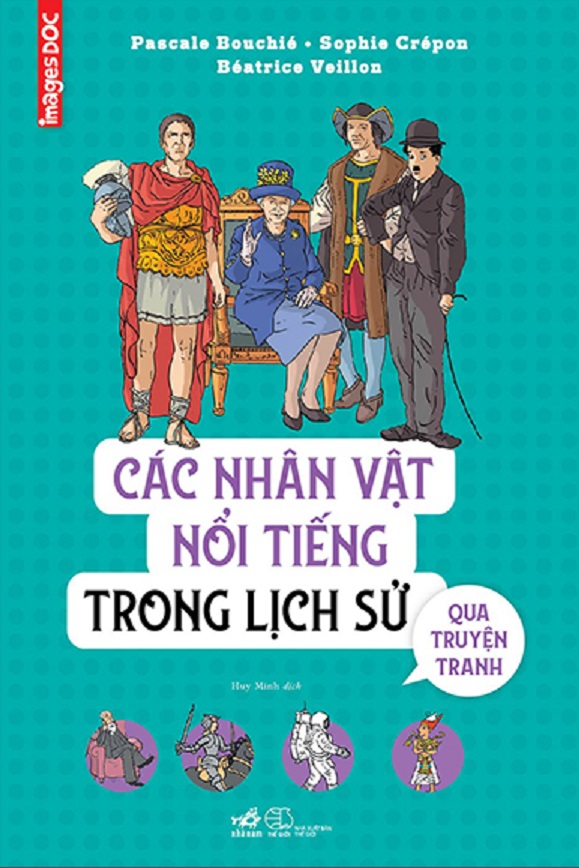 Các nhân vật nổi tiếng trong lịch sử qua truyện tranh