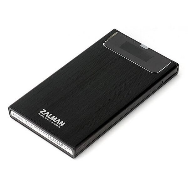 Zalman HE130 Black -USB 3.0 Aluminium External HDD Box_ HÀNG CHÍNH HÃNG