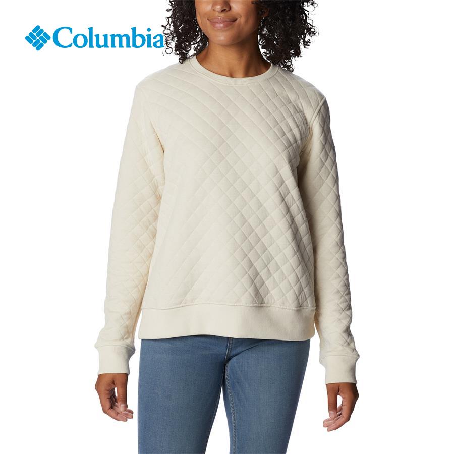 Áo thun tay dài thể thao nữ Columbia Columbia Lodge Quilted Crew - 2013122191