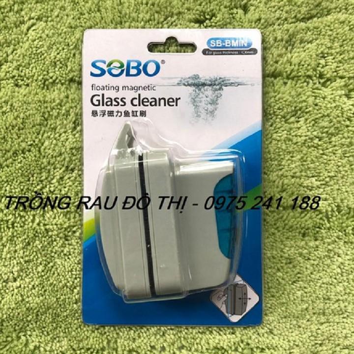 Nam châm cọ bể cá cảnh cỡ nhỏ cho bể kính dày < 6mm