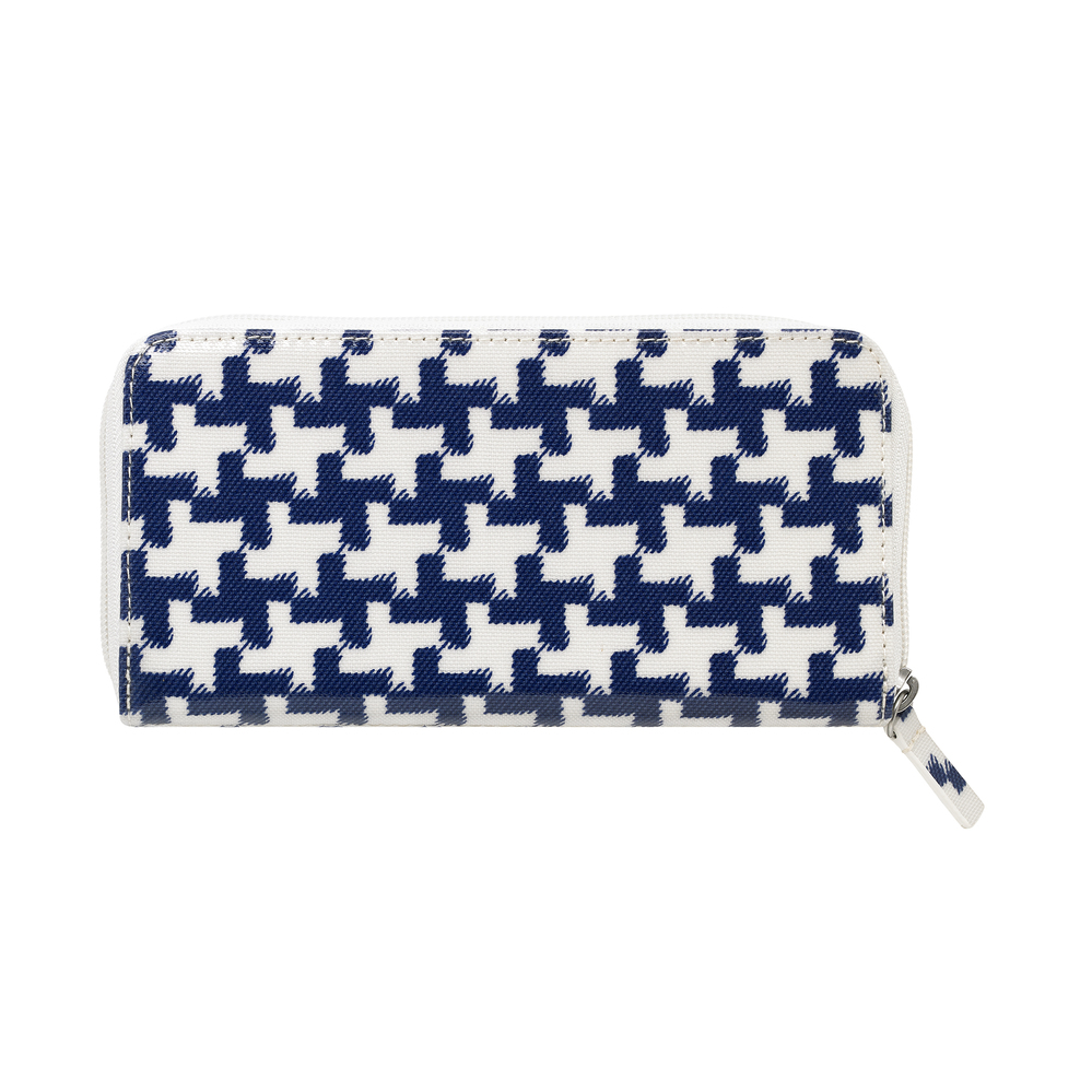 Ví dài Cath Kidston họa tiết Houndstooth (Continental Zip Wallet Houndstooth)