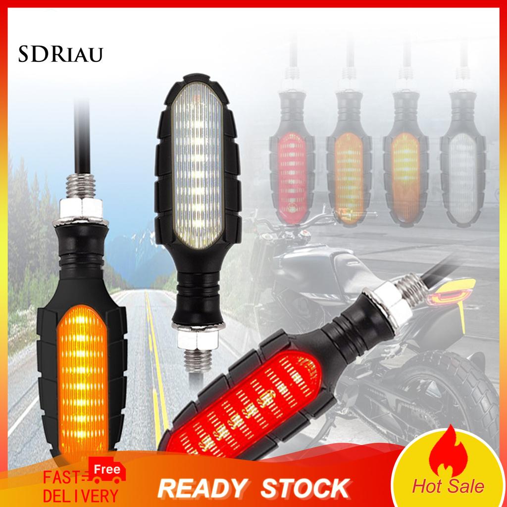Set 2 Đèn Tín Hiệu Đa Năng 16 Bóng Led Cho Xe Mô Tô