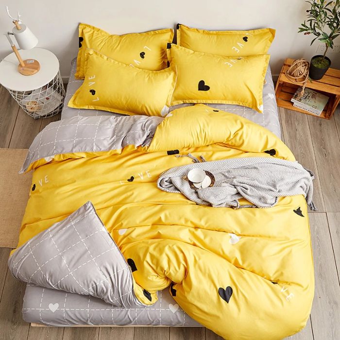 Bộ chăn ga gối Cotton cao cấp 1m6x2m MNT118