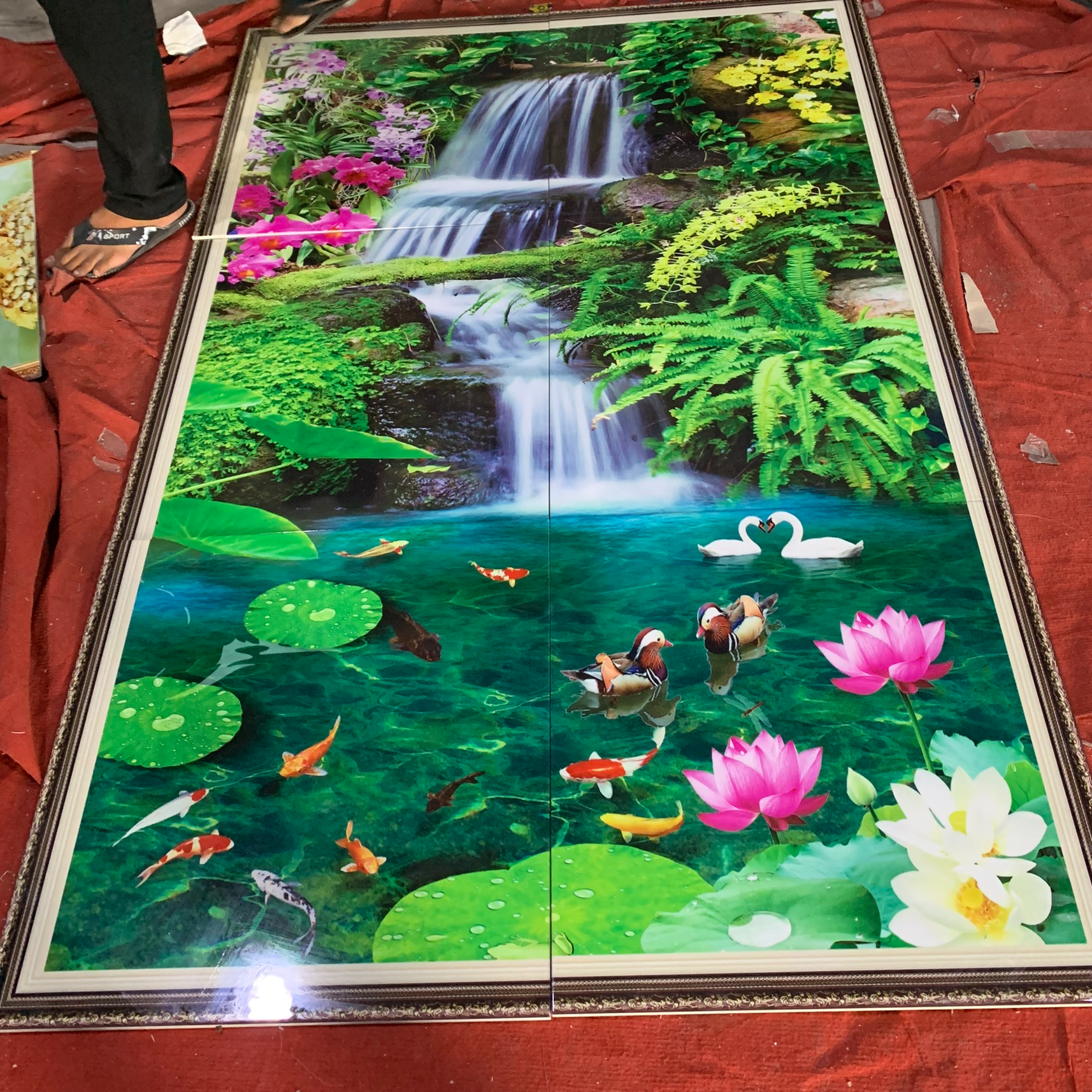 Tranh gạch 3d mẫu 14