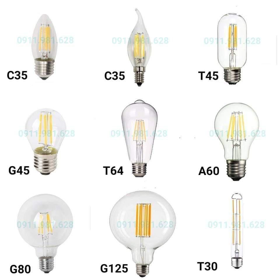 Bóng đèn LED Edison A60 4W