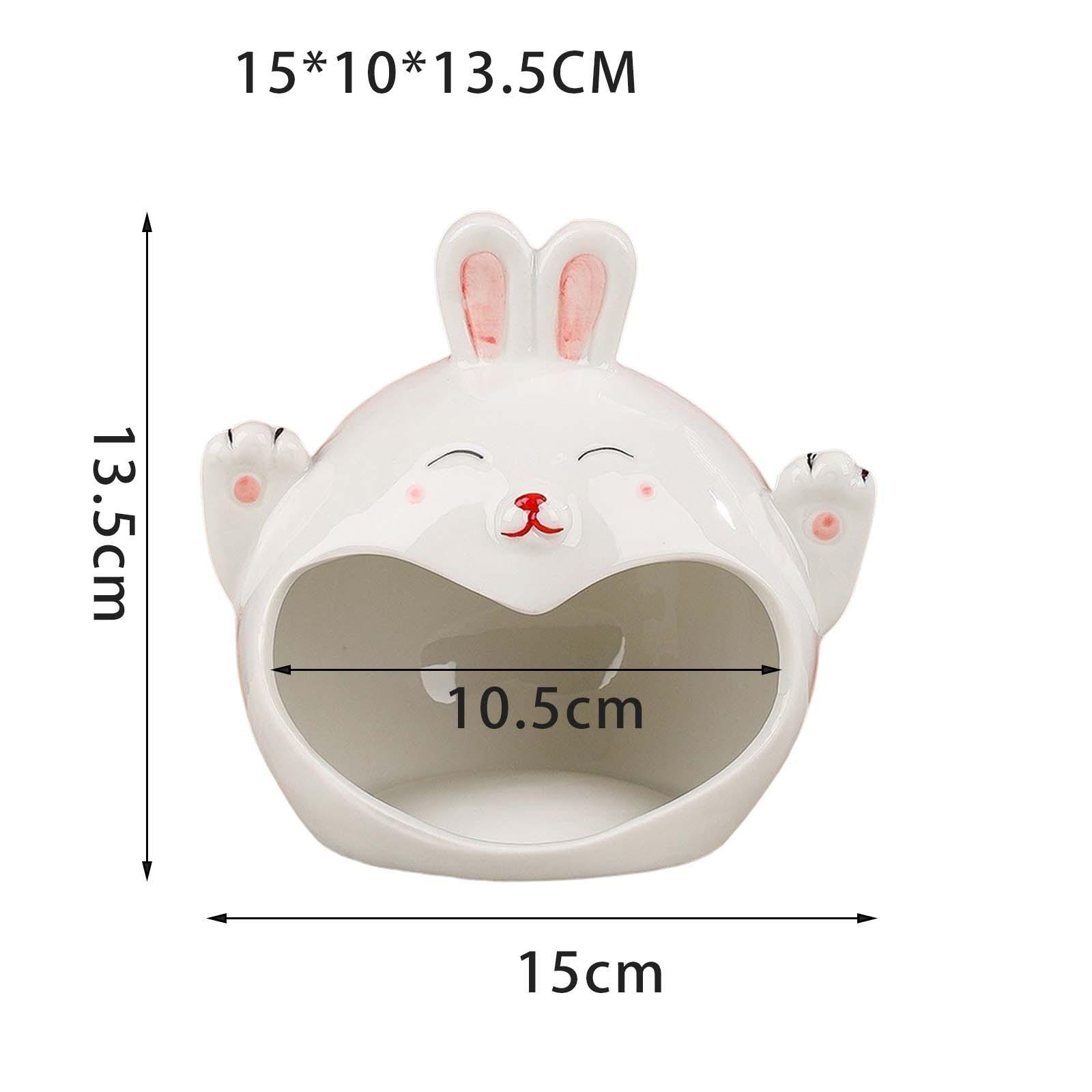 Hamster Bed Bear Shape Comfortable Sleeping Small Animal Pet House