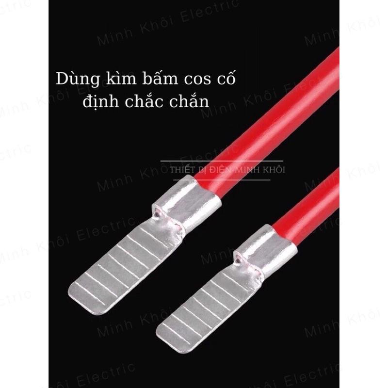 cos dẹt trần, đầu cốt dây điện pin dẹp , cosse đồng nối aptomat (CB)