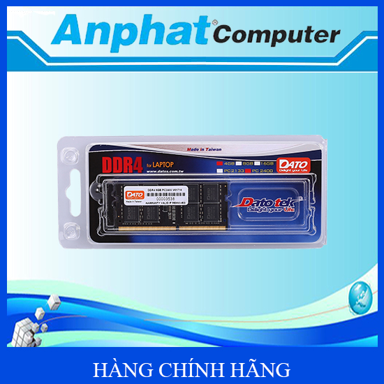 Bộ nhớ RAM PC DATO DDR4 4GB/8GB Bus 2666Hz – Hàng Chính Hãng