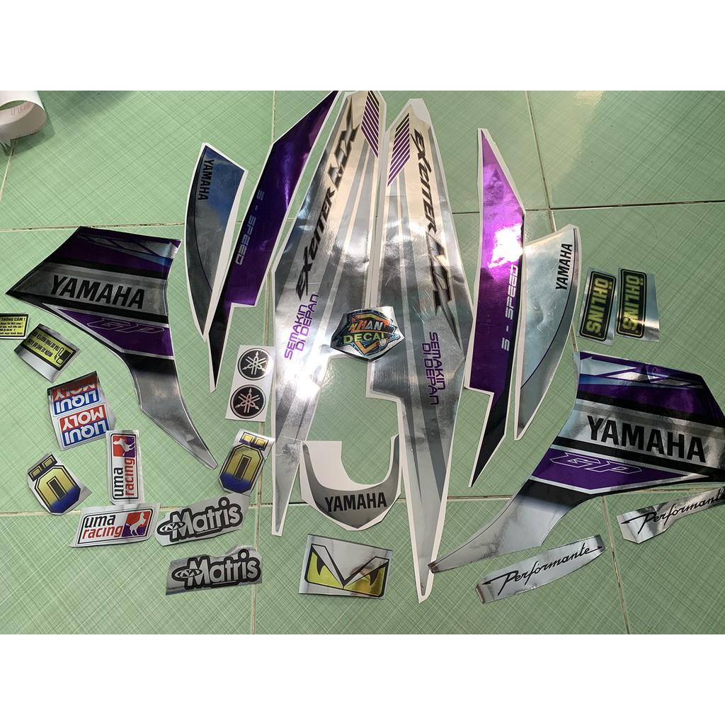 Tem exciter 135 tím yamaha mx crom