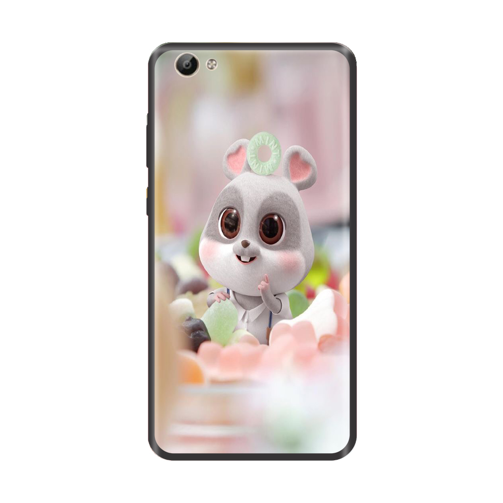 Ốp lưng TPU viền dẻo cho điện thoại VIVO Y66 Hình Chuột Tết 2020 Mẫu 07