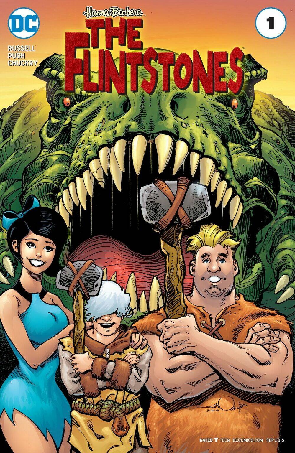 the flintstones (2016) chapter 1 2