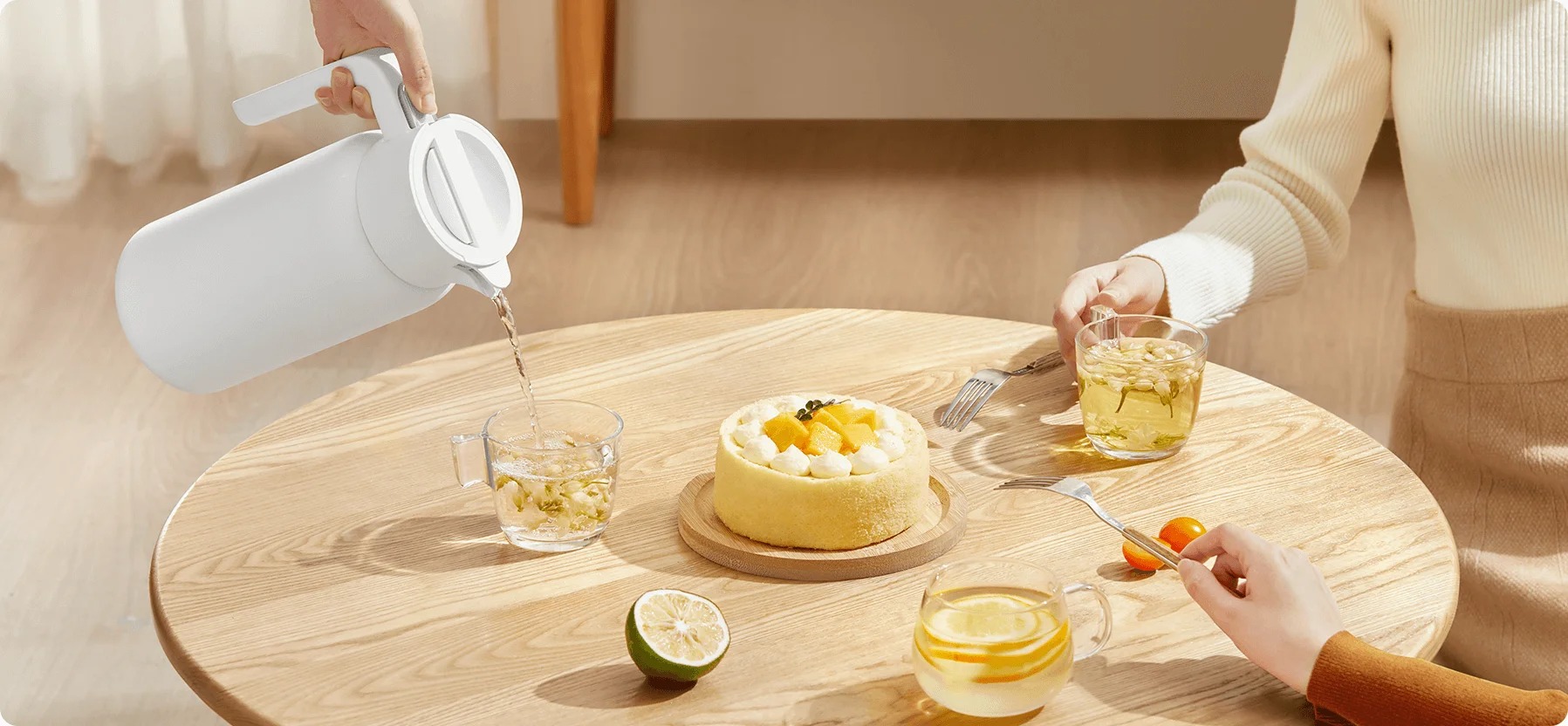 Ấm đun nước siêu tốc Xiaomi Mi Insulated Kettle 1.8L - GiaPhucStore | Hàng Chính Hãng