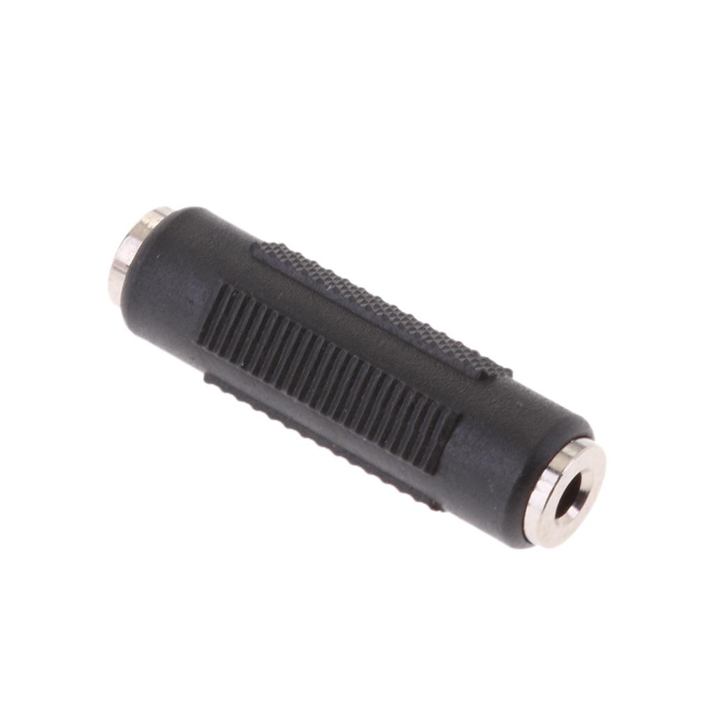 3.5mm Stereo Audio Cable Adapter Female to Female Jack Coupler Adapter
