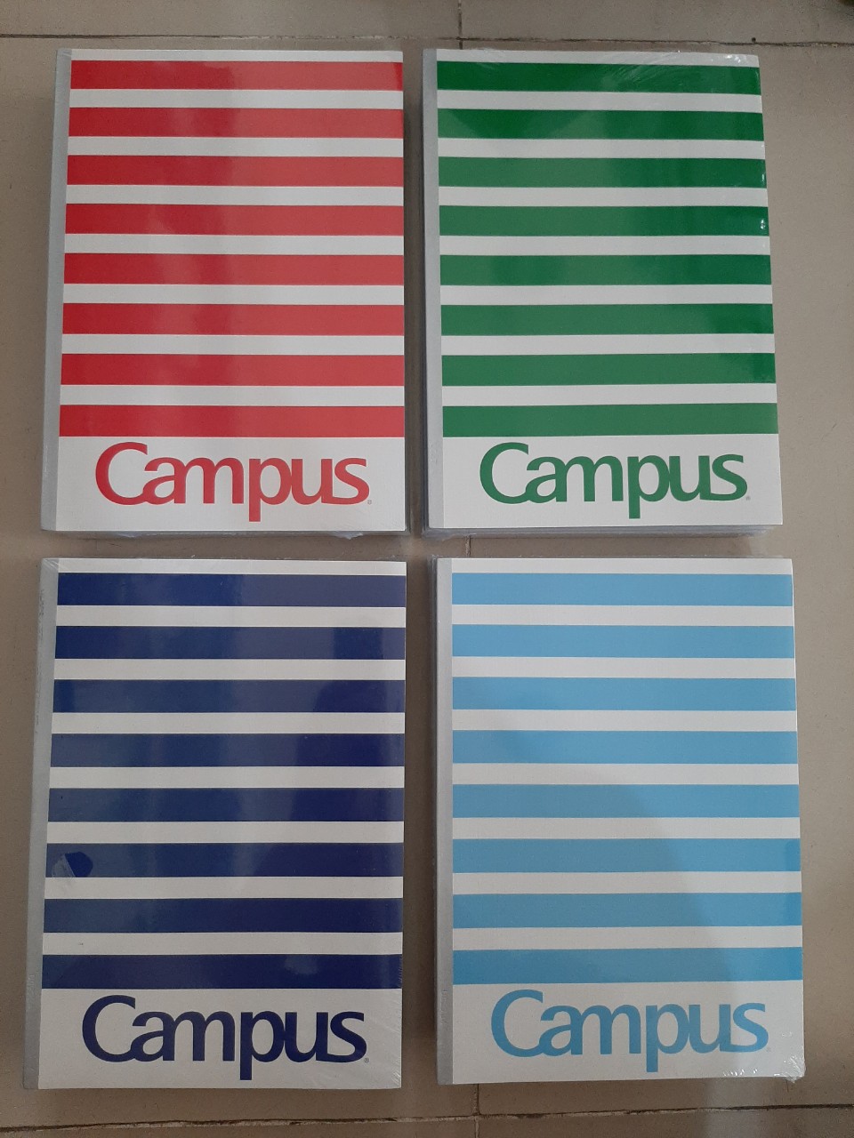 Combo 5 cuốn Tập Repete B5 Kẻ Ngang 200 Trang ĐL 70g/m2 - Campus NB-BREP200