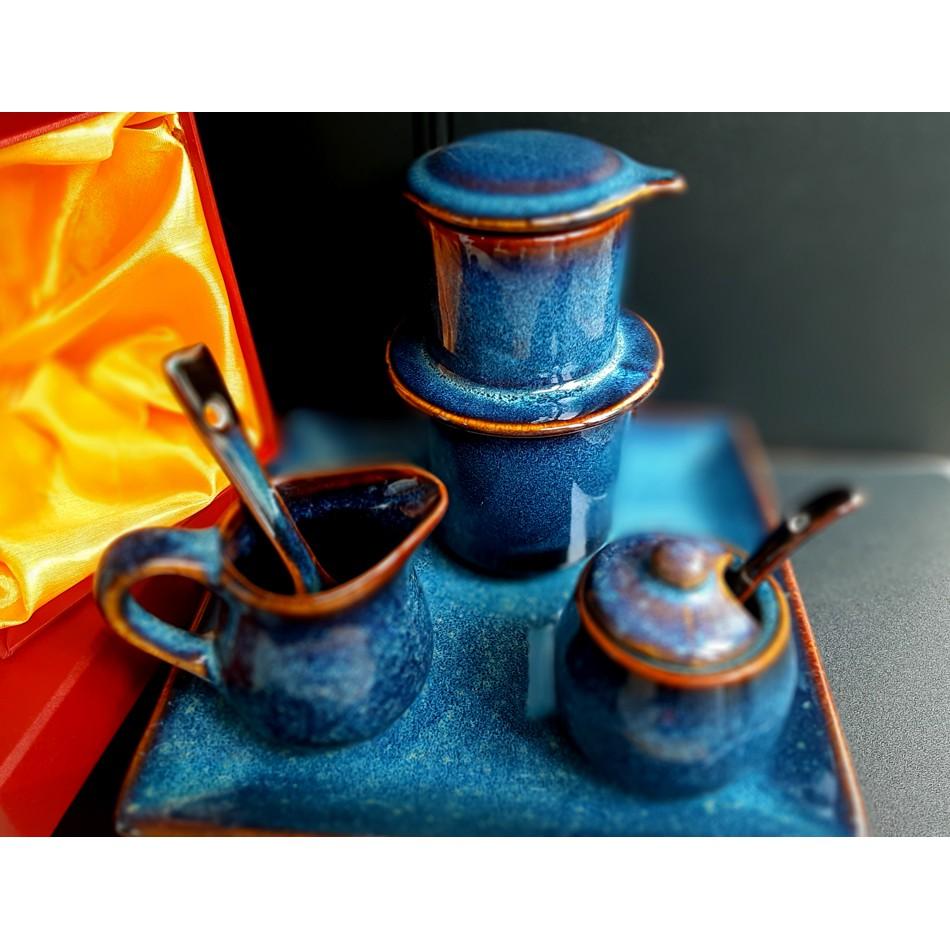 BỘ QUÀ TẶNG CÀ PHÊ PHIN -HÀNG QUÀ TẶNG GỐM SỨ ĐỘC ĐÁO VÀ Ý NGHĨA -SẢN XUẤT TẠI LÀNG NGHỀ TRUYỀN THỐNG BÁT TRÀNG