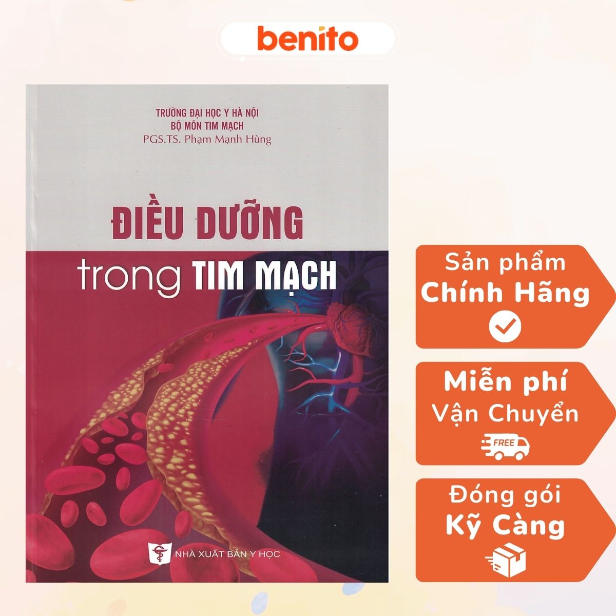 Benito - Sách - Điều dưỡng trong tim mạch - NXB Y học