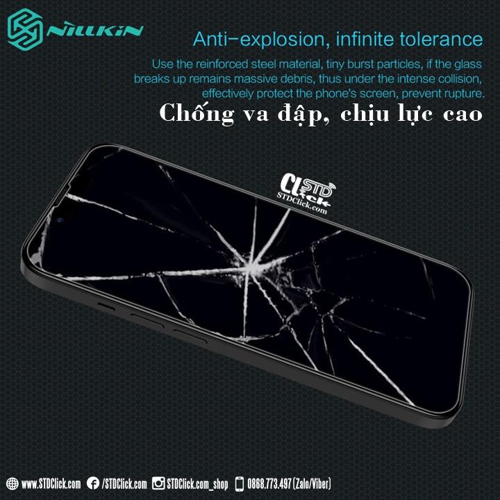 KÍNH CƯỜNG LỰC DÀNH CHO ĐIỆN THOẠI IPHONE 13 - 13 PRO NILLKIN AMAZING H