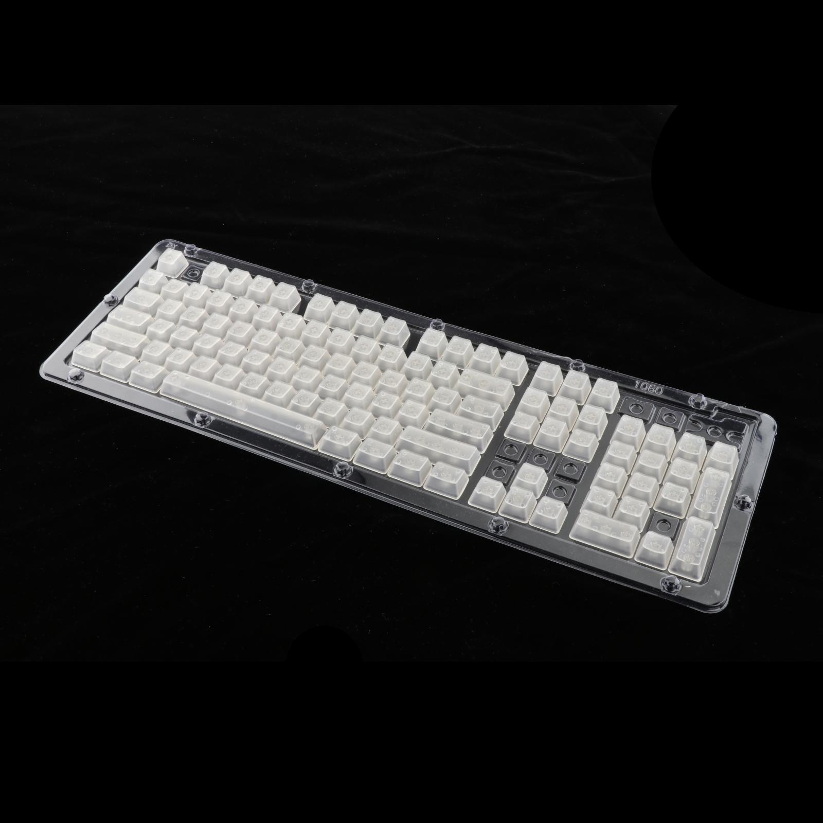 DIY Fully Transparent Keycaps Mechanical ABS for CHERRY / Switches