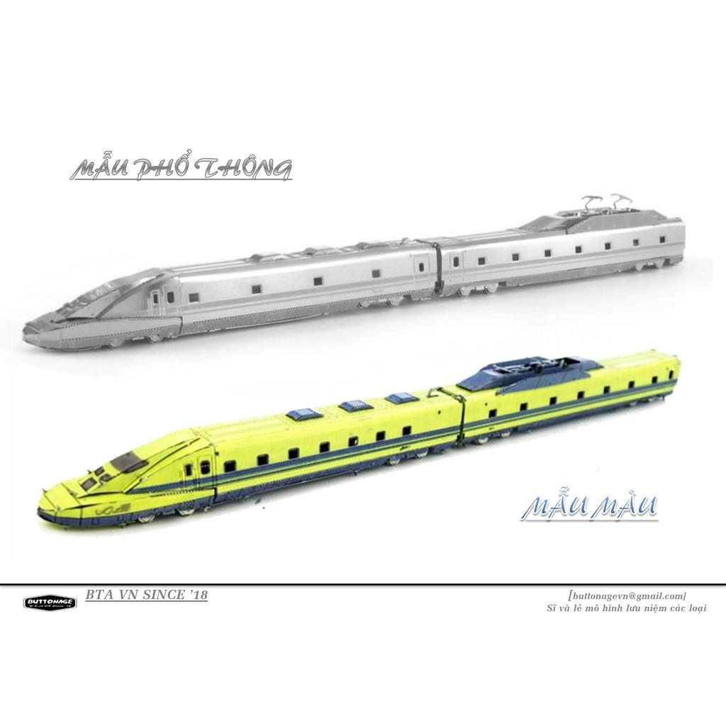 Mô Hình Lắp Ráp 3d Tàu Cao Tốc Shinkansen Doctor Yellow Type 923