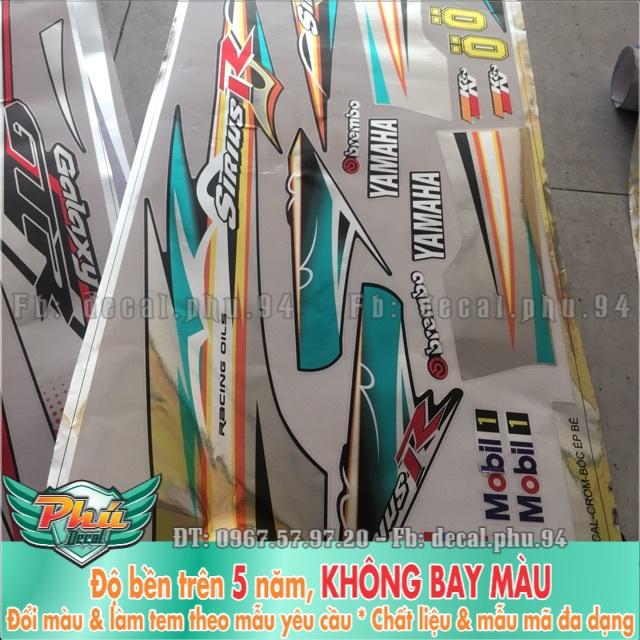 Tem rời sirius R Chrome cao cấp -1