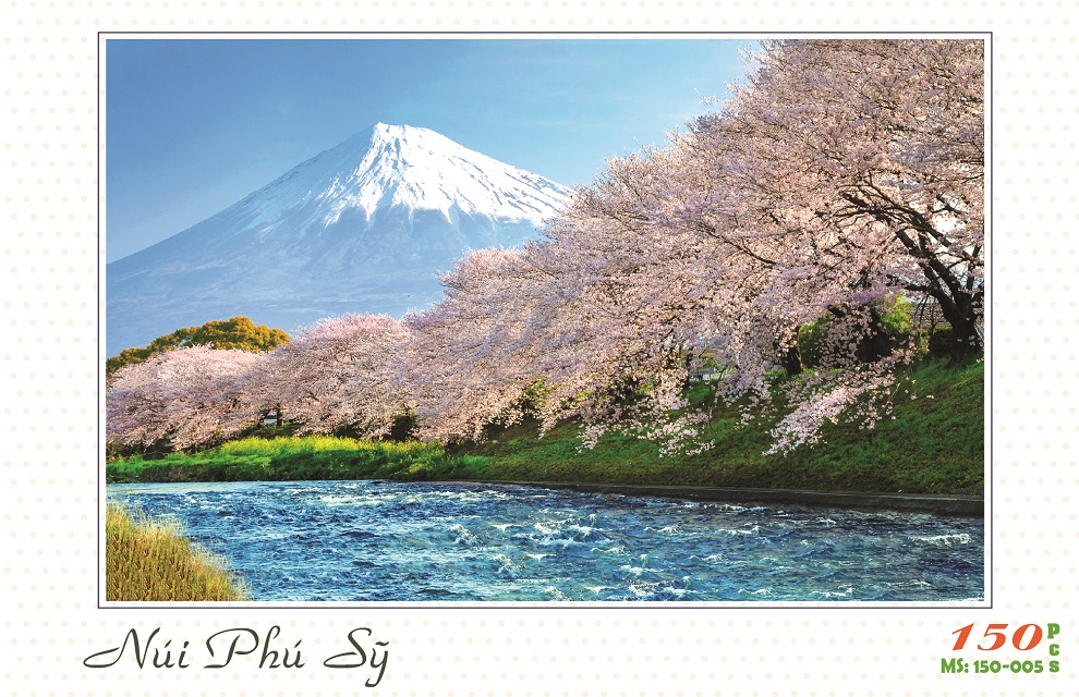Bộ tranh xếp hình 150 mảnh – Núi Phú Sĩ 