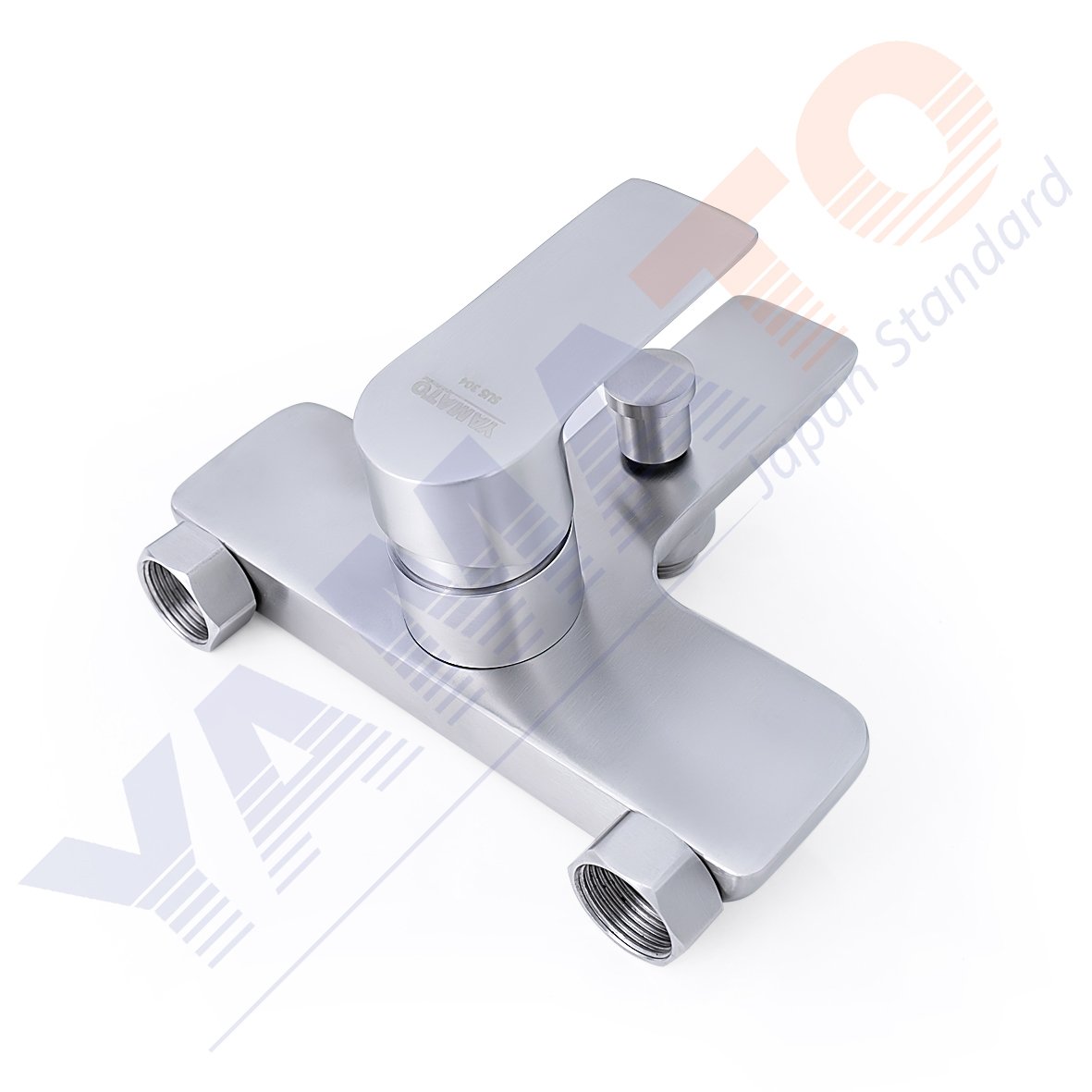 Bộ vòi sen nóng lạnh chuẩn Inox 304 Yamato cao cấp YCSNI0202 | chuyển nước tự động | tặng 01 cuộn băng tan