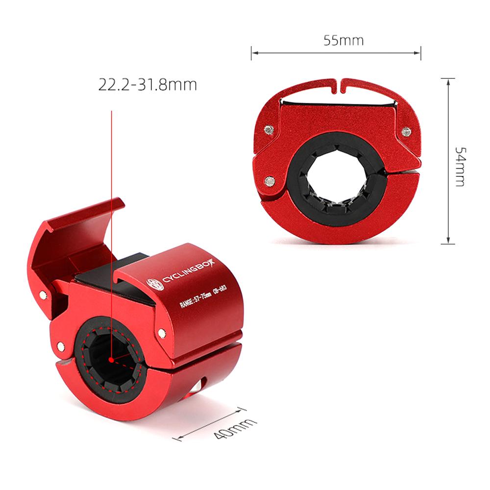 Giá đỡ điện thoại di động CYCLINGBOX cho xe đạp, xe máy bằng hợp kim nhôm