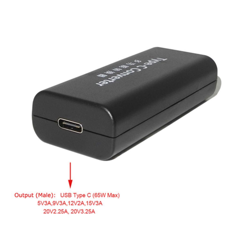4.8x1.7mm Female Plug to USB C Converter Dc Adapter for Asus
