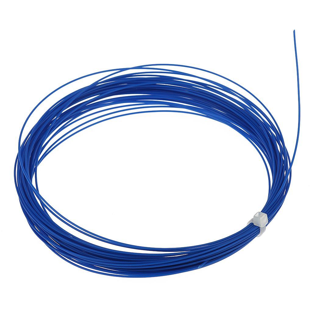 4x 10m  Strong Durable Badminton Tennis Racket Racquet String Thread  - Blue, 10m