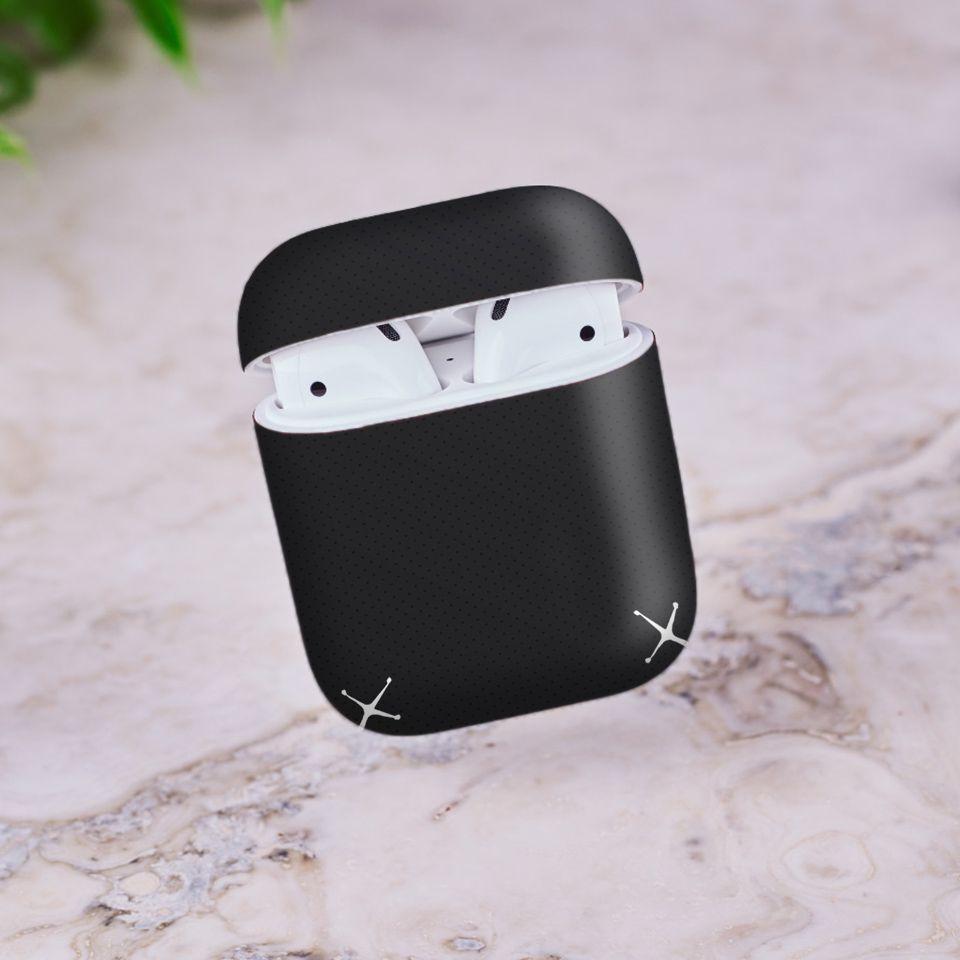 Miếng dán skin chống bẩn cho tai nghe AirPods in hình thiết kế - atk169 (bản không dây 1 và 2)