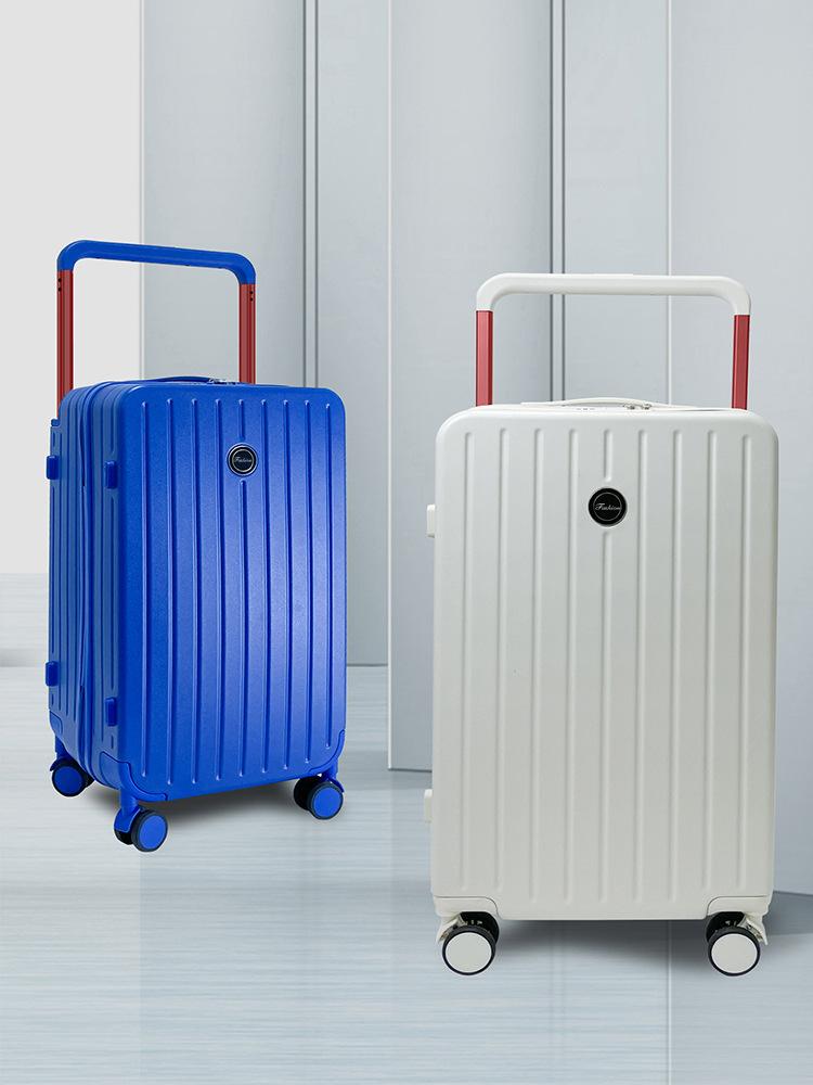 Đảm bảo chất lượng xe đẩy mới vali xe đẩy rộng vali học sinh nam nữ 26 inch hộp kết hợp bánh xe đa năng vali da du lịch ký gửi