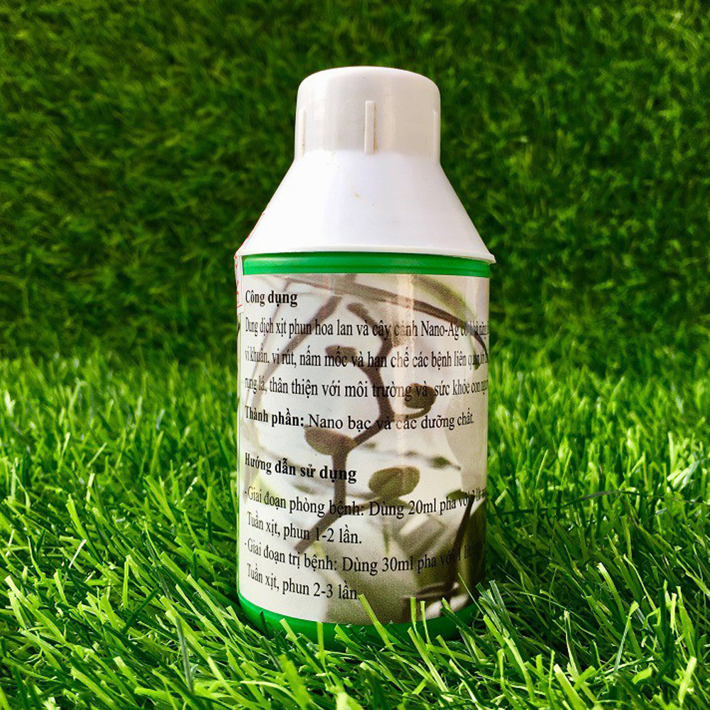 Chế phẩm vi lượng Nano Bạc - chai 100ml