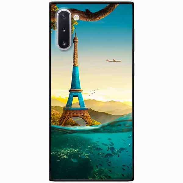 Hình ảnh Ốp lưng in cho Samsung Note 10 Mẫu Tháp Pháp