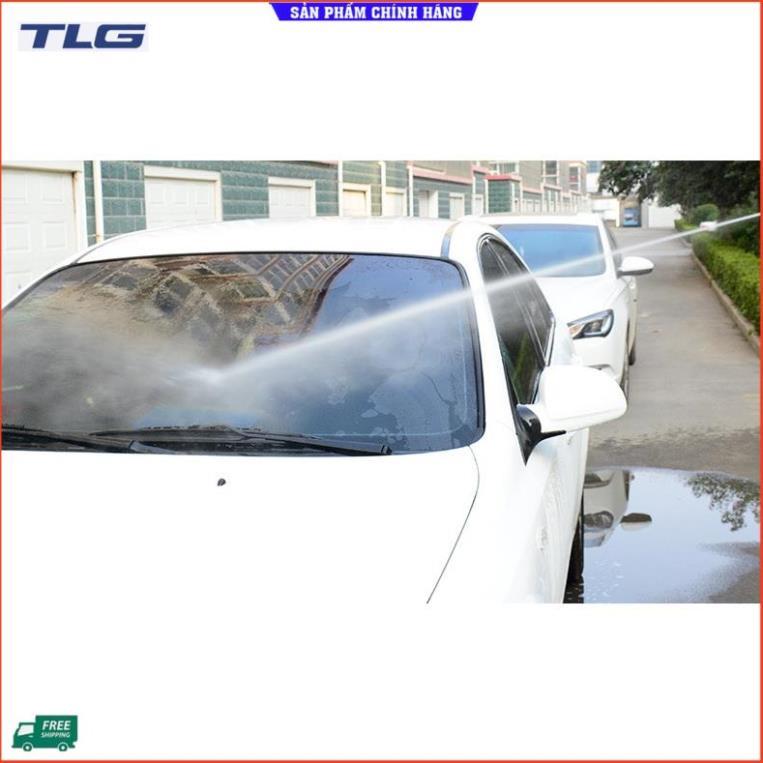 Rửa xe tưới cây Bộ dây và vòi xịt tăng áp lực nước 300% loại 30m cút nhựa,nối nhựa 206701