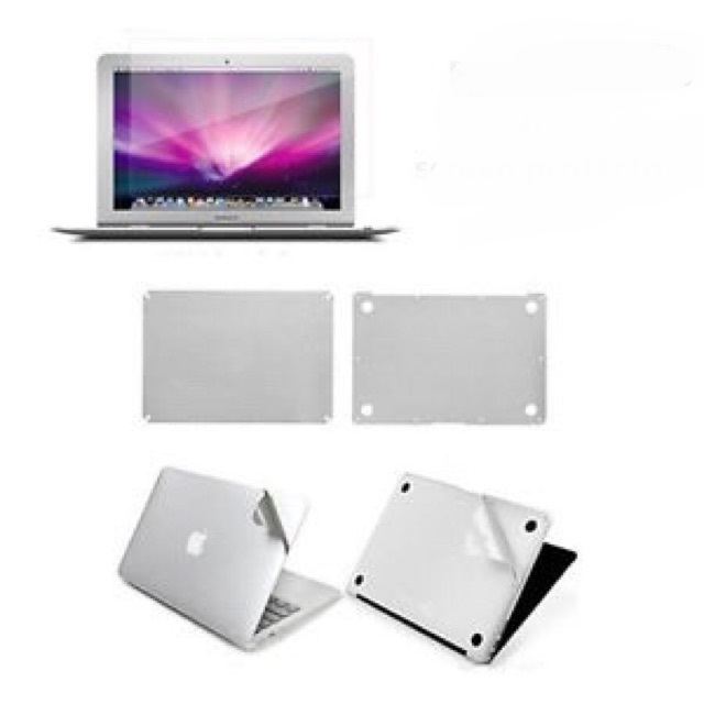 Bộ dán Full 3in1 JCPAL Macbook pro 12 inch  - Hàng Chính Hãng