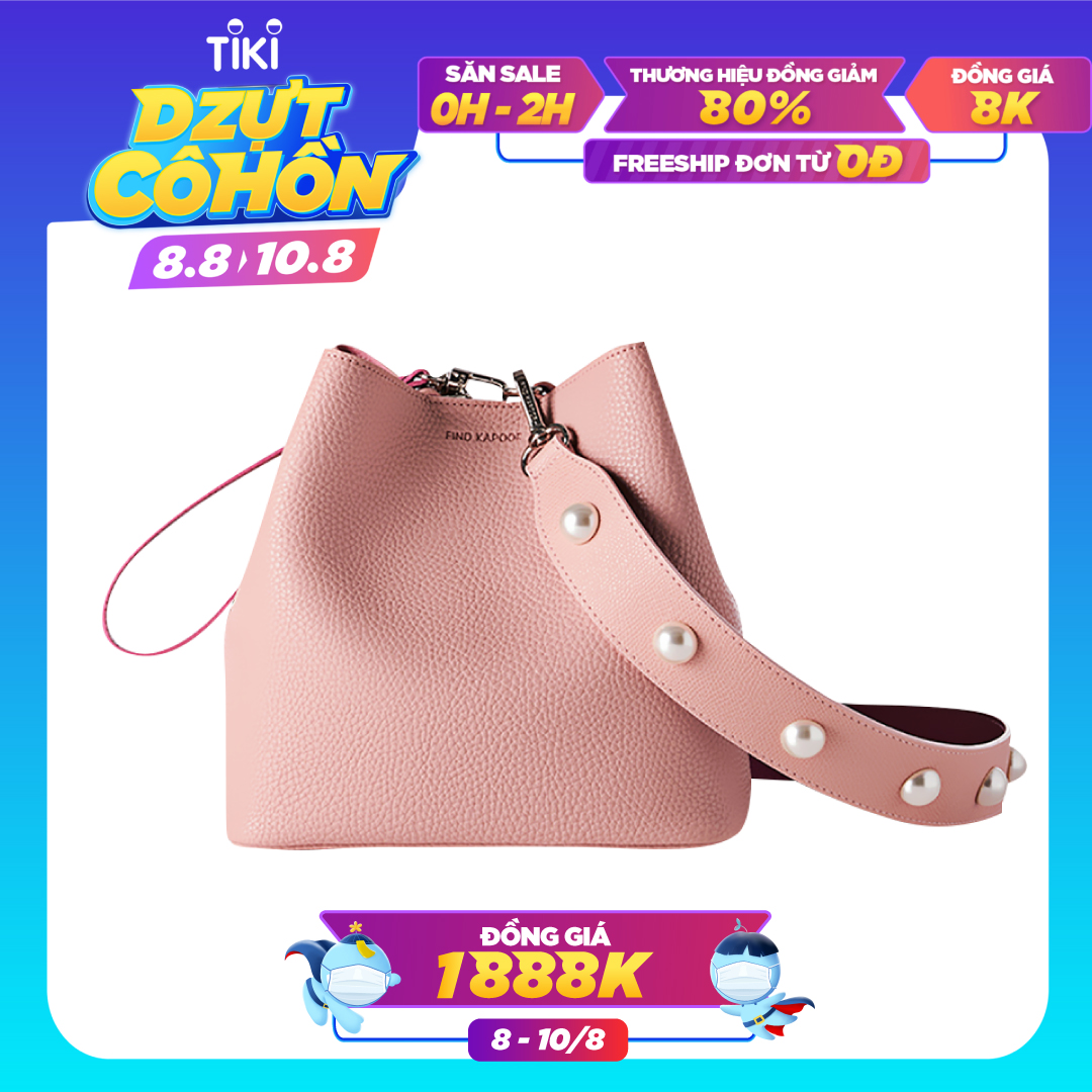 Túi đeo chéo Find Kapoor Pingo Bag 20 Basic Pearl FBPB20PNX98S06 - màu hồng