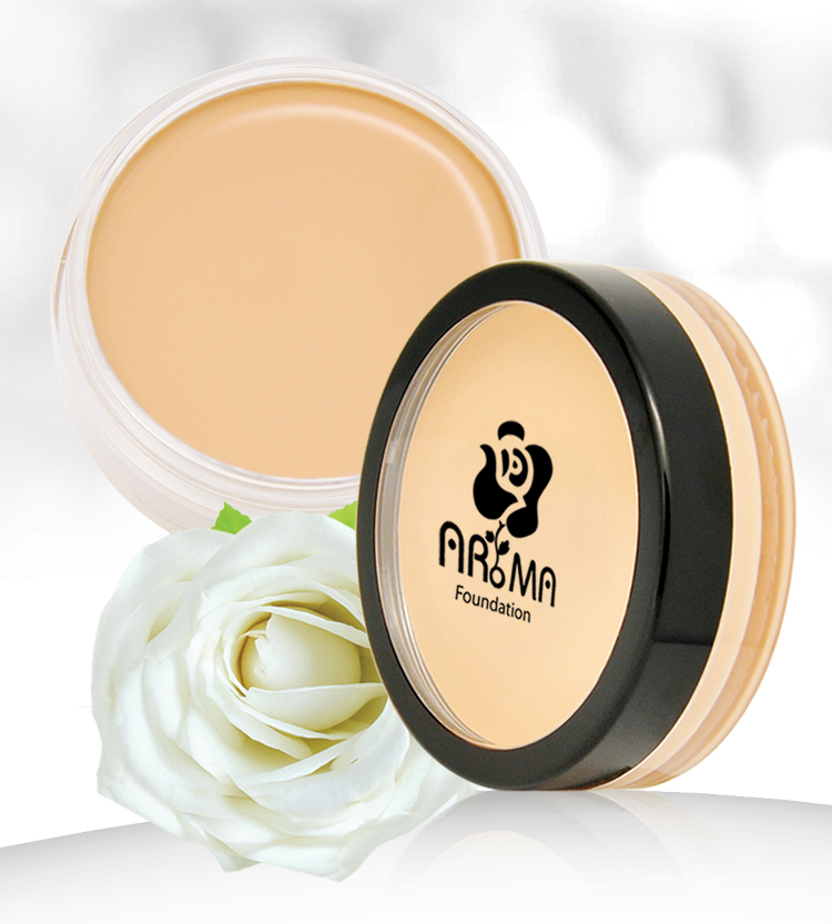 Kem che khuyết điểm Aroma Cover Foundation Hàn Quốc 14g No.23 Beige tặng kèm móc khoá