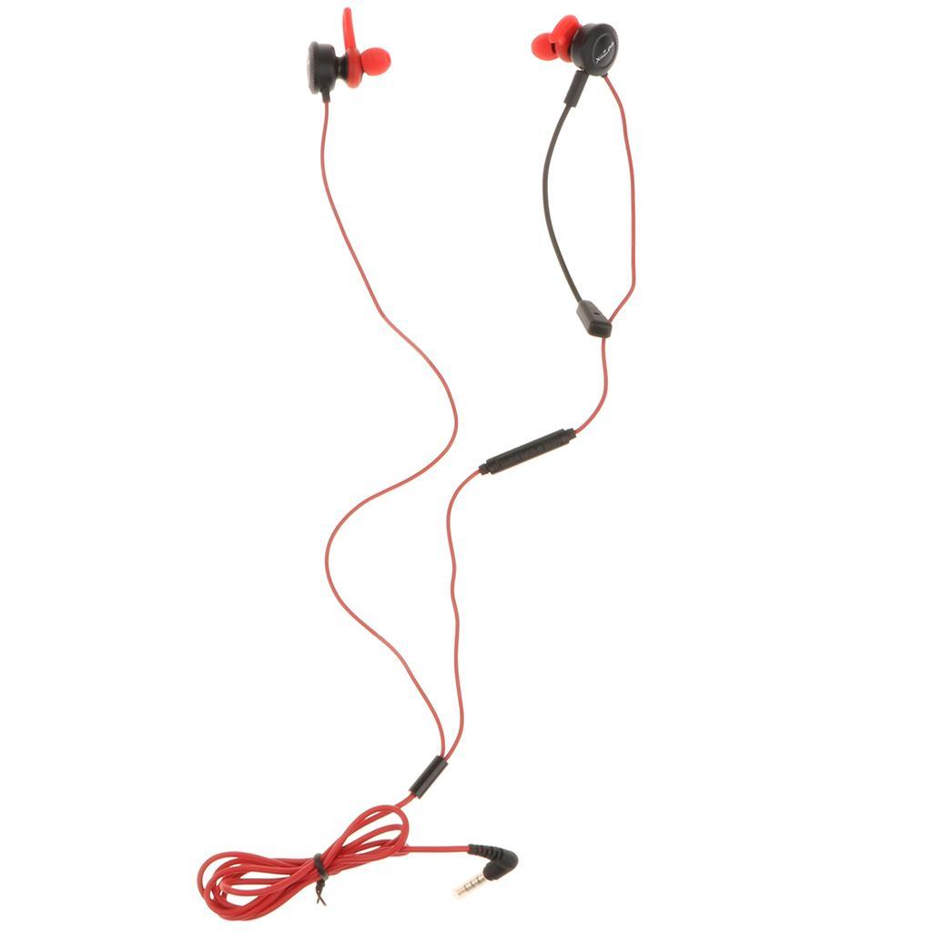 3.5mm Earphone Noise Isolating In Ear Headphone Wired Game Headset