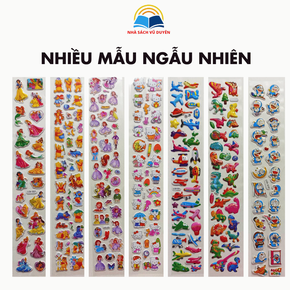 Sticker nổi dây dài 6x34cm