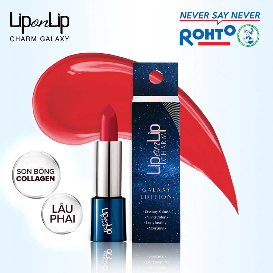 Son thỏi Collagen Lip On Lip Charm Galaxy Edition 4g