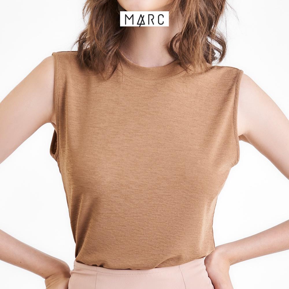 Áo thun nữ MARC FASHION ôm sát nách cổ tròn FAVH100222