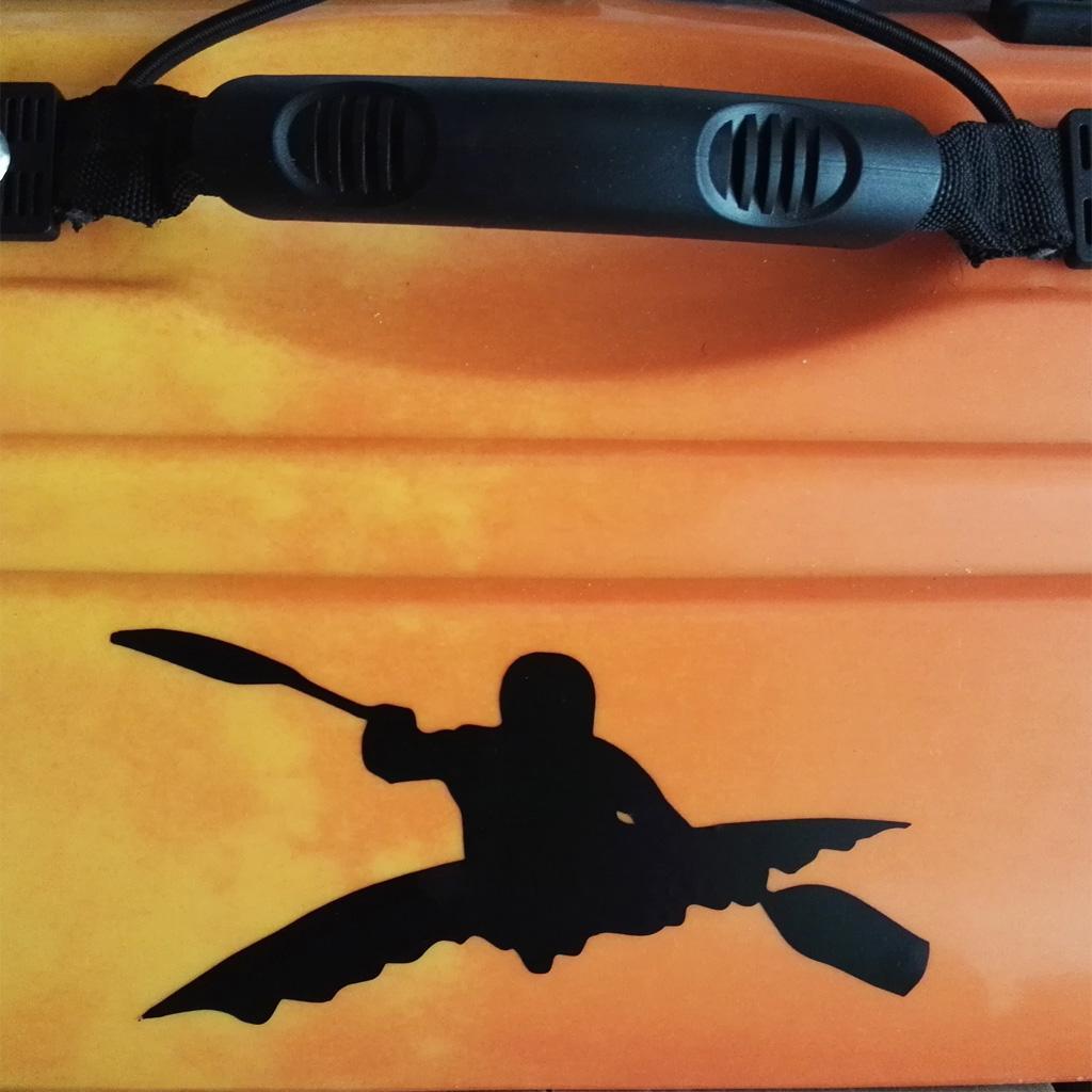 2X Kayak /  Boat Decal Sticker Water Sports Graphics Accessories