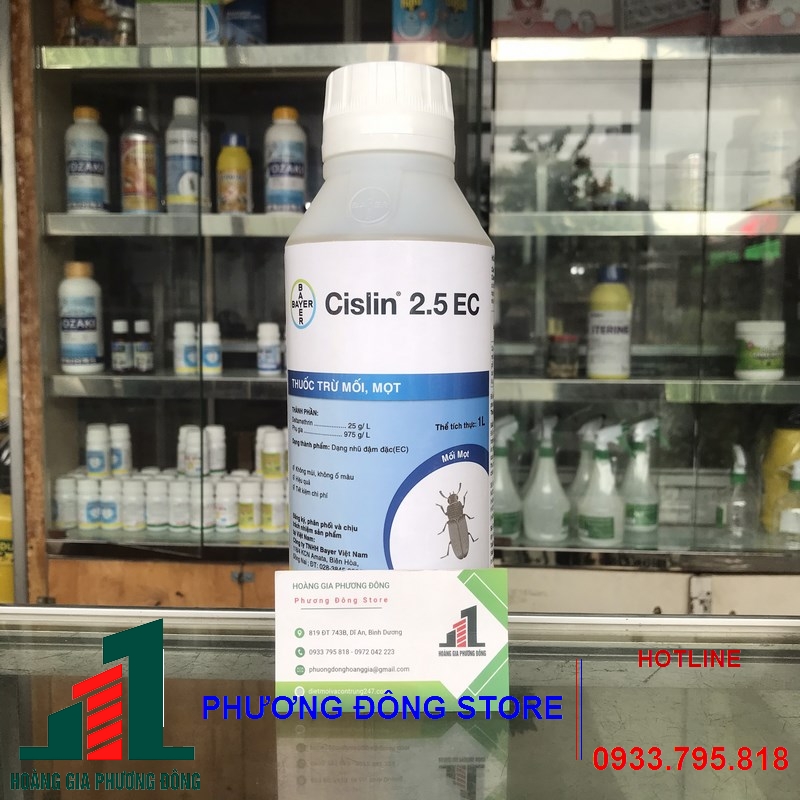 Thuốc diệt mối mọt Cislin 2.5EC