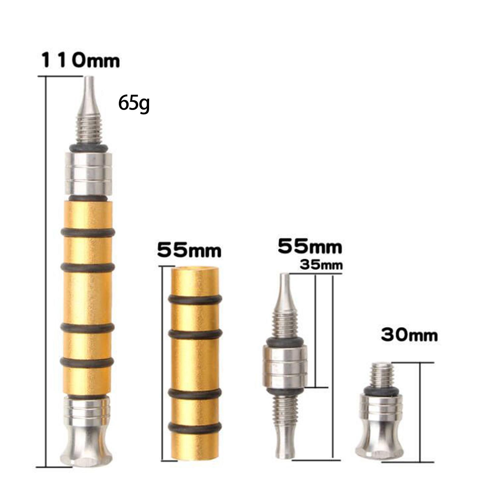 Metal Tap Down Pen Auto Body/ Detachable Aluminum Alloy M8 Knockdown Tool/ Removal Tools DIY Paintless Repair Tool/